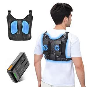 Peltier Vest, 40,000 mAh Large Capacity & Human Physical Support ...
