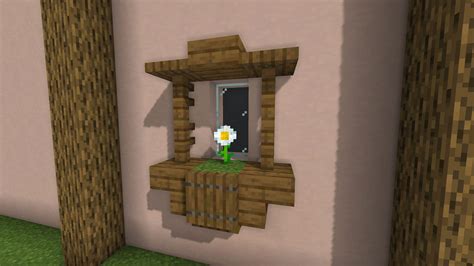 How To Make A Window Box In Minecraft