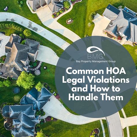 Common HOA Legal Violations and How to Handle Them