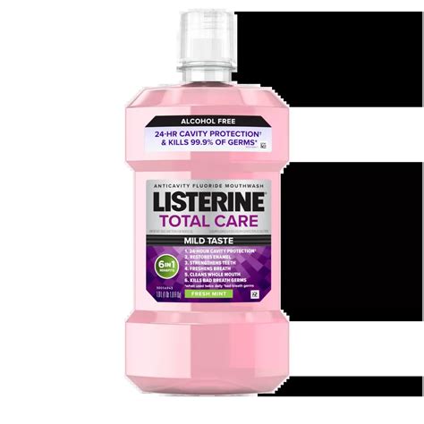 TOTAL CARE Zero Alcohol Fluoride Mouthwash | LISTERINE®