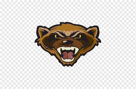 Michigan Wolverines football Mascot Logo, Wolverine, mammal, cat Like ...