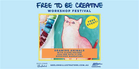 Drawing Animals with Clare Holder, Geelong Illustrators Studio Gallery ...