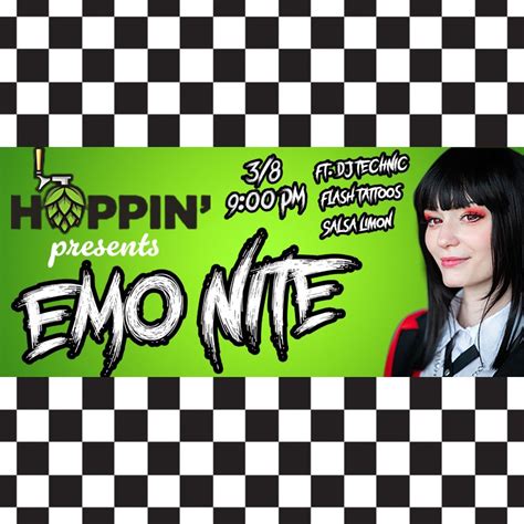 EMO NITE @ HOPPIN FTW, Hoppin' Fort Worth, 8 March 2025 | AllEvents