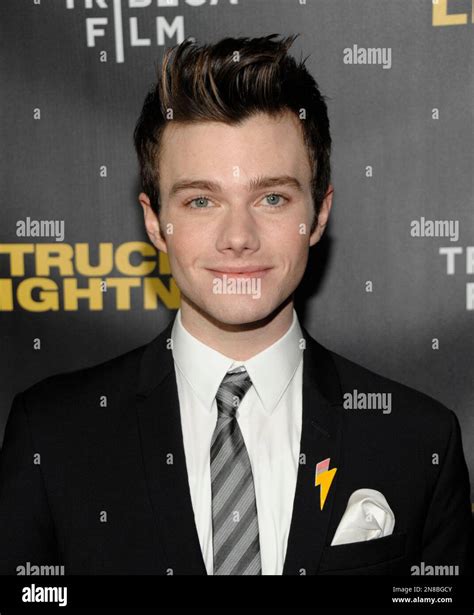 Actor and writer Chris Colfer arrives at the premiere of the feature ...