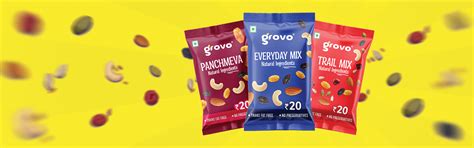Grovo Foods - Dry Fruits, Nuts, Seeds, Mixes & Gifts
