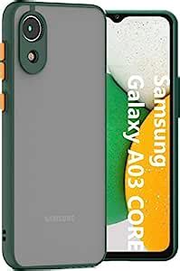 Glasgow Back Case Cover for Samsung Galaxy A03 Core Shockproof Back ...
