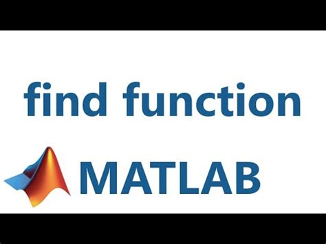 Image result for Matlab Find Function