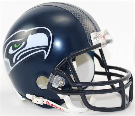 Seattle Seahawks Nfl Mini Football Helmet Matte Navy
