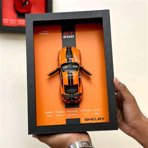 Premium Framed Car Model – 3D Wall Decor for Auto Enthusiasts, Unique ...