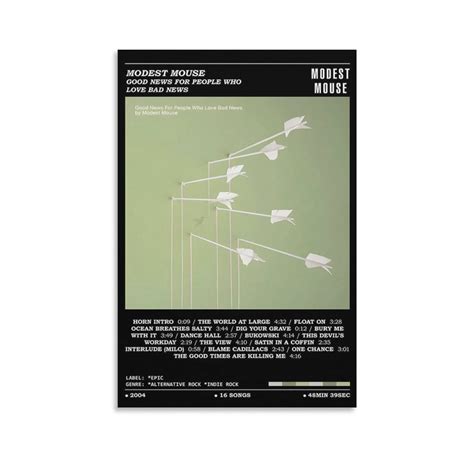 Modest Mouse Album Cover Good News