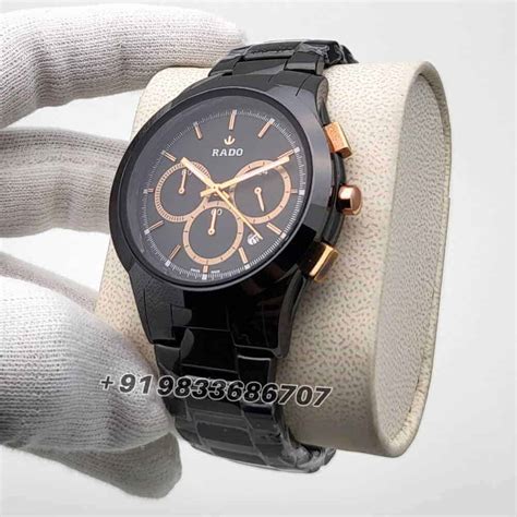 Rado Hyperchrome Chronograph Rose Gold High Quality Watch - Billionaire ...