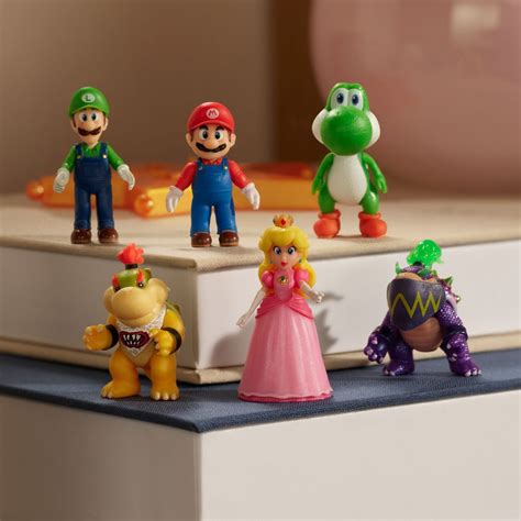 Slideshow: The Super Mario Galaxy Movie: 1.5-Inch Mini Scale Figures ...