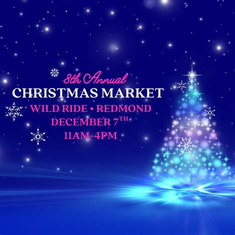 8th Annual Christmas Market @ Wild Ride REDMOND, Wild Ride Brewing ...