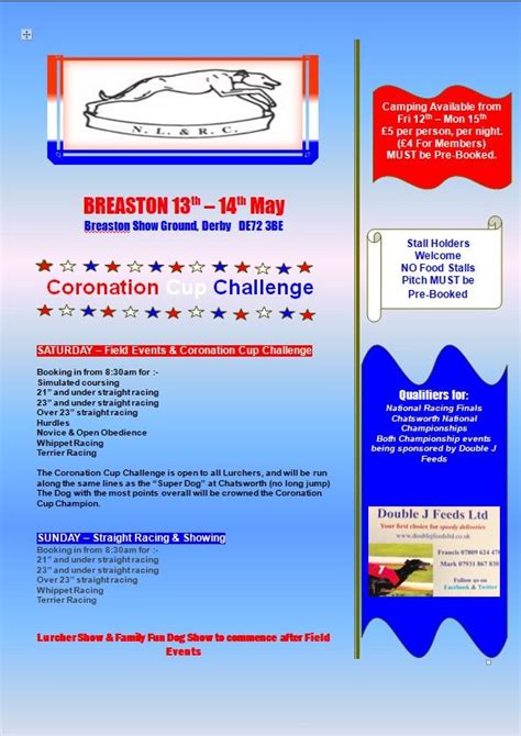 Breaston Lurcher & Family Fun Dog Show, Breaston Village Derbyshire ...