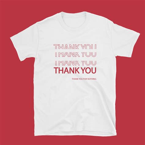 THANK YOU FOR NOTHING Unisex Tee – kokopiecoco