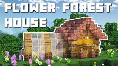 Image result for Flower Forest House Tutorial Minecraft