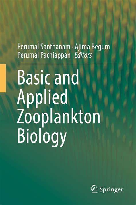 Basic and Applied Zooplankton Biology eBook : Santhanam, Perumal, Begum ...