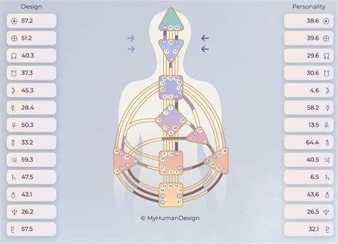 Image result for Multidimensional Human Design Chart