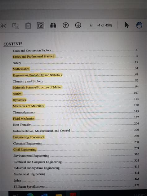 Image result for Fe Exam Topics