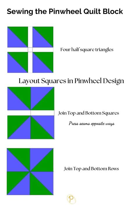 Image result for How to Make a Pinwheel Quilt Block Tutorial