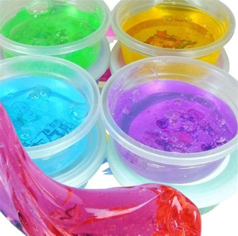 AB squar DIY Non-Toxic Crystal Slime Jelly for kids and adults (Pack of ...