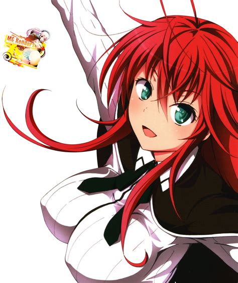 High School DxD - Rias Gremory Render 20 - Anime - PNG Image (Without background)