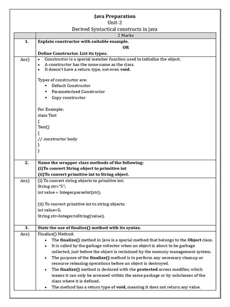Java Preparation 的图像结果