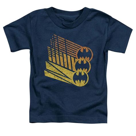 Batman Bat Signal Shapes Short Sleeve Toddler T-Shirt