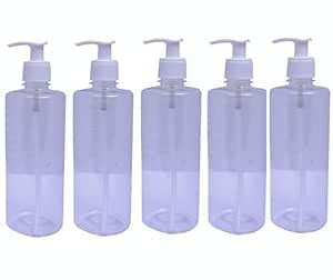 Effortless Clean 5 Pieces- Empty Liquid SOAP Dispenser Bottles Shampoo ...