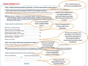 Online Correction Resolution for Overbooked TDS/TCS Challan