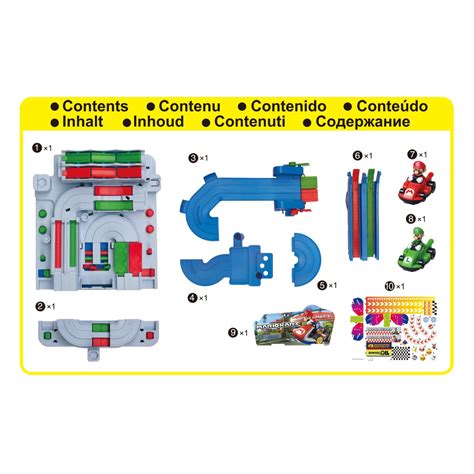 Buy Epoch Games Super Mario Kart Racing Deluxe, Challenging Obstacle ...