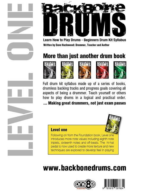 Buy Backbone Drums - Level One: Learn How To Play Drums - Beginners ...