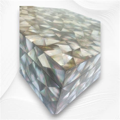 Black Mother of Pearl Inlay Box – Luxury Handicrafts