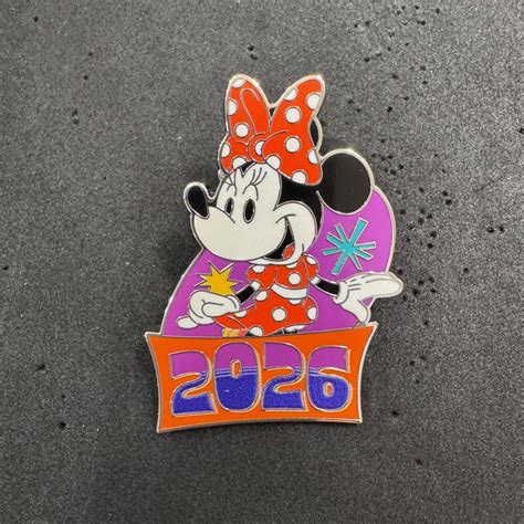 Minnie Mouse 2026 Dated Mystery Pin - Disney Pins Blog