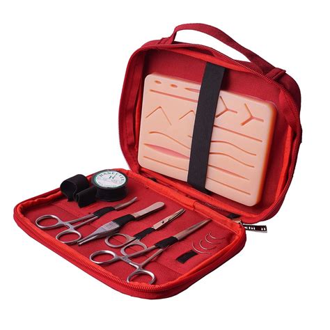 Myaskro® Suture Practice Kit – Realistic Silicone Pad, Surgical Tools ...