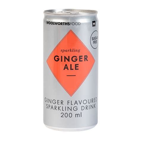 Sugar Free Ginger Ale Flavoured Sparkling Drink 200 ml | Woolworths.co.za