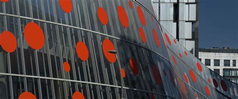 Download wallpaper 2560x1080 building, circles, architecture, facade ...