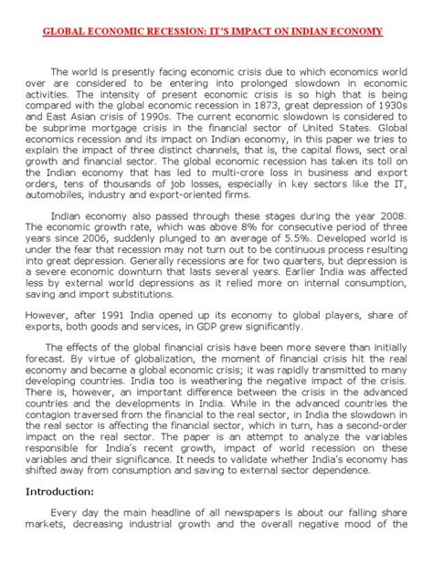 Example of Recession 的图像结果