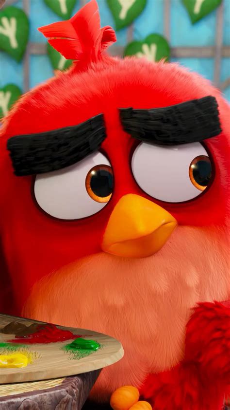 Red Angry Bird Wallpaper