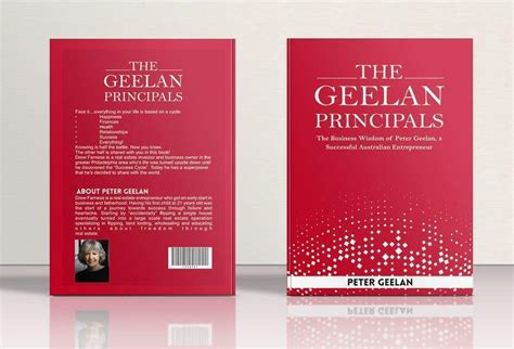 The Geelan Principals book cover design [front and back covers ...