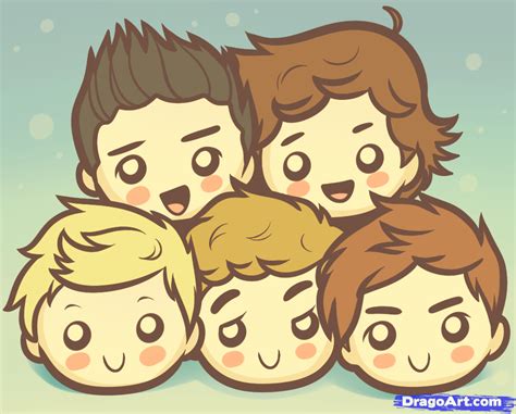 Image result for One Direction Cartoon Characters