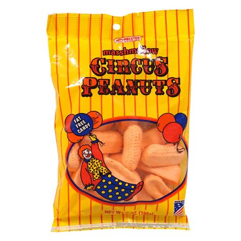 Melster Candies Marshmallow Circus Peanuts Candy (6 oz) Delivery or ...