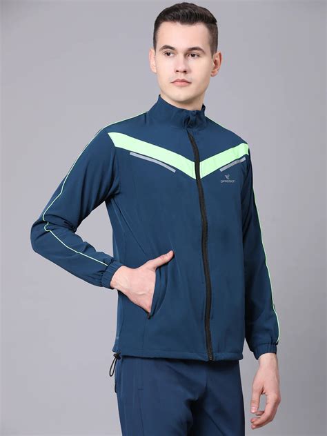 Men's Athletic Jacket with Breathable Mesh Lining - DPASSION.COM ...