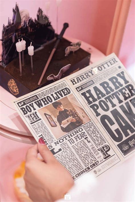 神还原！哈利波特的生日蛋糕，一起沉浸到神秘的魔法世界中去吧