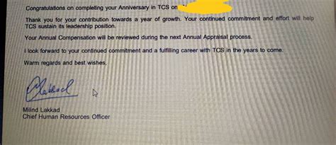 I have received the below letter today because I have completed 1 year ...