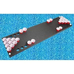 Case Club Heavy Duty Floating Beer Pong Table (2" Thick Foam) : Amazon ...