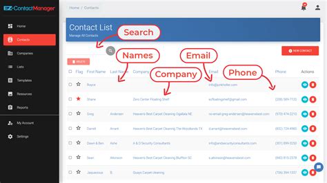 Features: SMS Marketing, Online CRM - EZ-ContactManager