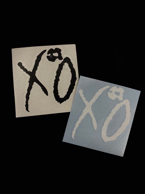 The Weeknd Xo Logo Font