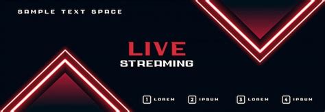 Live stream banner Images - Free Download on Freepik
