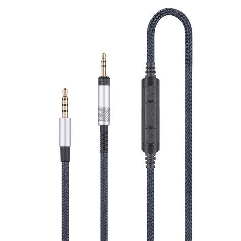 ABLET Audio Replacement Cable with in-Line Mic Remote Volume Control ...